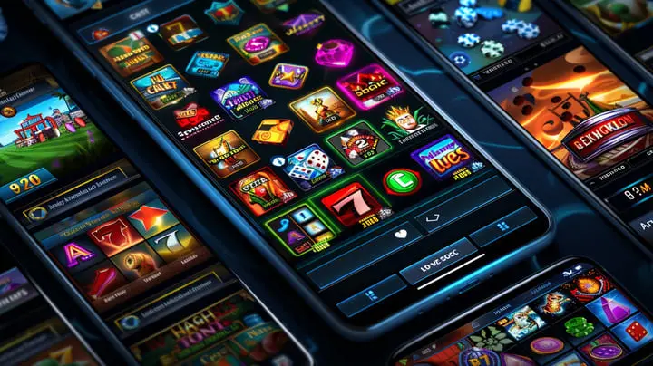 MV77 casino games menu preview